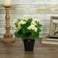 Northlight Seasonal Silk Begonia Artificial Potted Plant - image 2