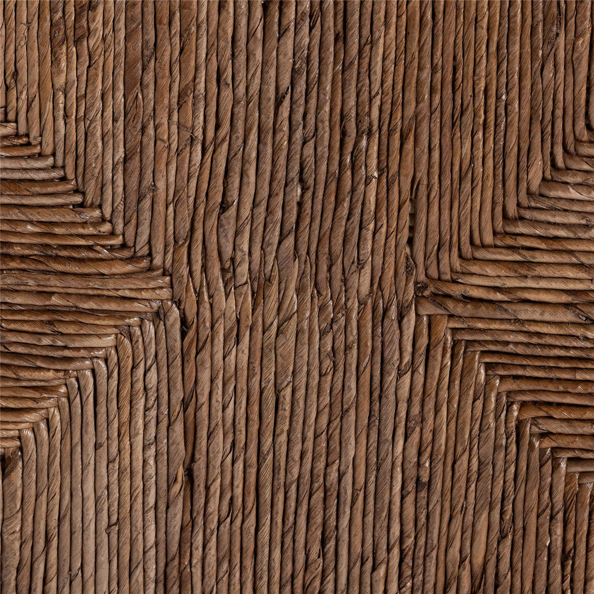 bali & pari Alda Woven Seagrass Ottoman