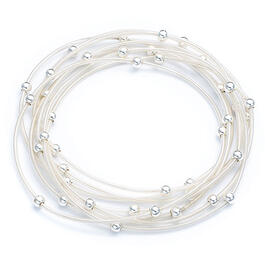 Gloria Vanderbilt Silver-Tone Snake Chain Bracelet