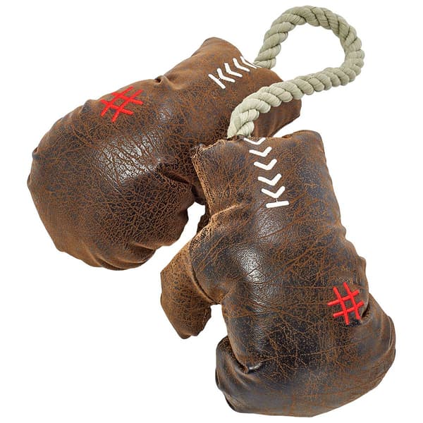 Bark Furricane Floyd Large Gloves Dog Toy - image 