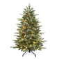 Puleo International 4.5ft. Pre-Lit Linden Fir Christmas Tree - image 1