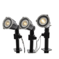 Kaemingk Set of 3 Eco-Friendly Warm White LED Garden Spotlights - image 3