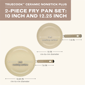 Farberware TrueCook 2pc. Ceramic Plus Induction Frying Pan Set - image 3