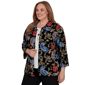 Plus Size Alfred Dunner Dinner Theater Paisley Two in One Blouse - image 3
