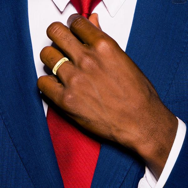 Endless Affection™ 10kt. Yellow Gold 5mm Wedding Band