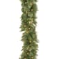 National Tree 9ft. Wispy Willow Garland w/ Clear Lights - image 1