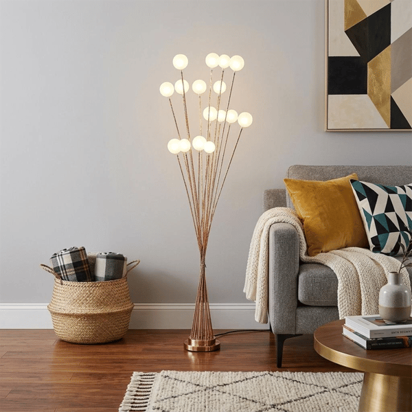 HomeRoots 62in. 16-LED Novelty Floor Lamp