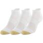 Womens Gold Toe&#40;R&#41; 3pk. AquaFX&#40;R&#41; Zone Tab Liner Socks - image 1