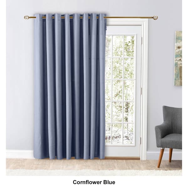 Ricardo&#174; Glasgow Grommet Patio Curtain Panel w/ Wand - 112x84