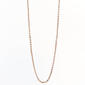 Design Collection Gold-Tone 18in. Circle Loop Necklace - image 1