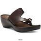 Womens Eastland Laurel Wedge Thong Sandals - image 6