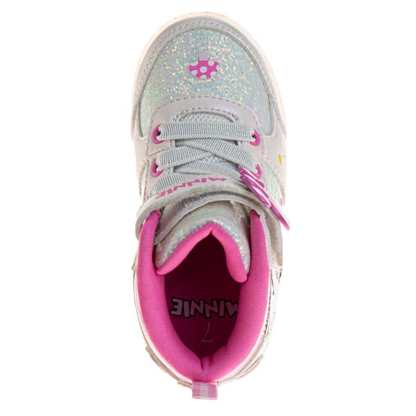 Little Girls Disney Minnie Mouse High Top Fashion Sneakers