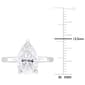 Sterling Silver 3ctw. White Moissanite Solitaire Ring - image 4