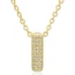 Accents by Gianni Argento 14kt. Gold Bubble Initial I Pendant - image 1