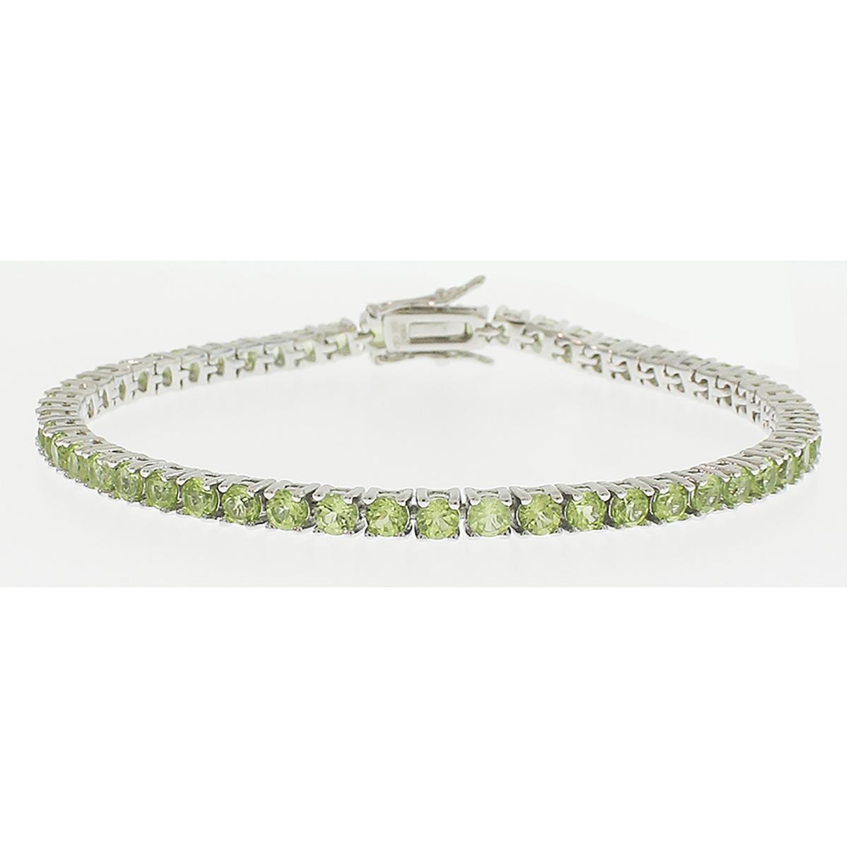 Gemstone Classics™ 3.00mm Round Peridot Bracelet