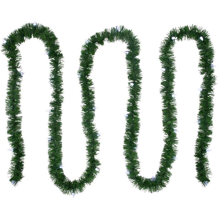 Northlight Seasonal 18ft. Pre-Lit LED Pine Christmas Garland