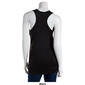 Womens Due Time Solid Racerback Maternity Tank Top - image 2