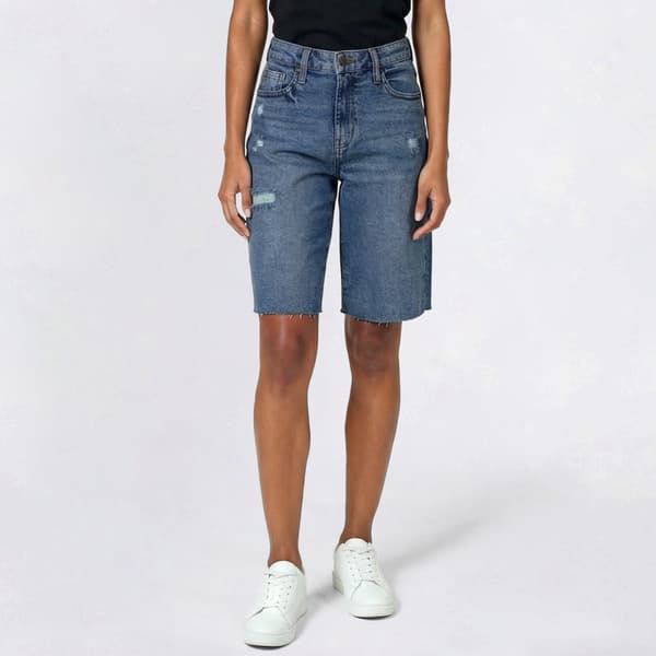 Juniors Celebrity Pink Destructed Jorts