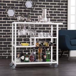Southern Enterprises Holly & Martin Zephs Bar Cart