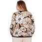 Plus Size Alfred Dunner Seville Floral Butterflies Sweater - image 2