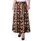 Plus Size NY Collection Pull On Tie Waist Skirt - image 1