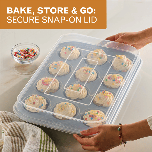 Farberware Bakeware Nonstick 12-Cup Muffin Pan