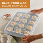 Farberware Bakeware Nonstick 12-Cup Muffin Pan - image 9