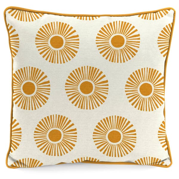 Jordan Manufacturing Good Vibes Only Outdoor Throw Pillow
