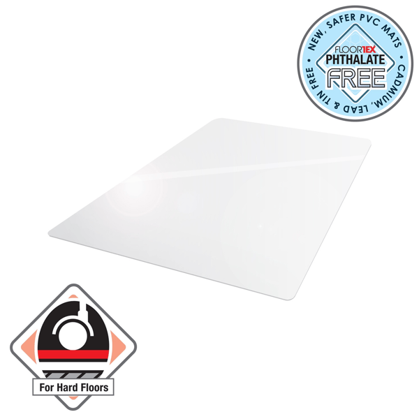 Floortex® Advantagemat® Rectangular Chair Mat for Hard Floor