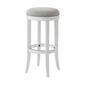 New Ridge Home Goods Avery Bar-Height Backless Barstool - White - image 1
