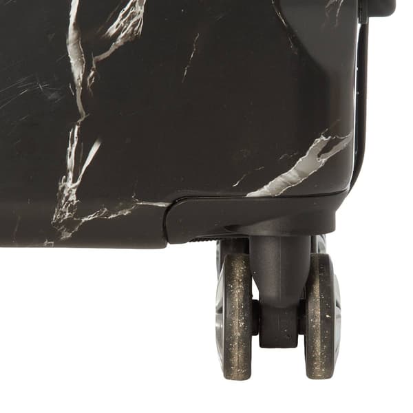 Journey 24in. Marble Hardside Spinner Luggage - Black