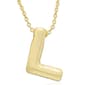 Plain Puff Initial L Pendant - image 1