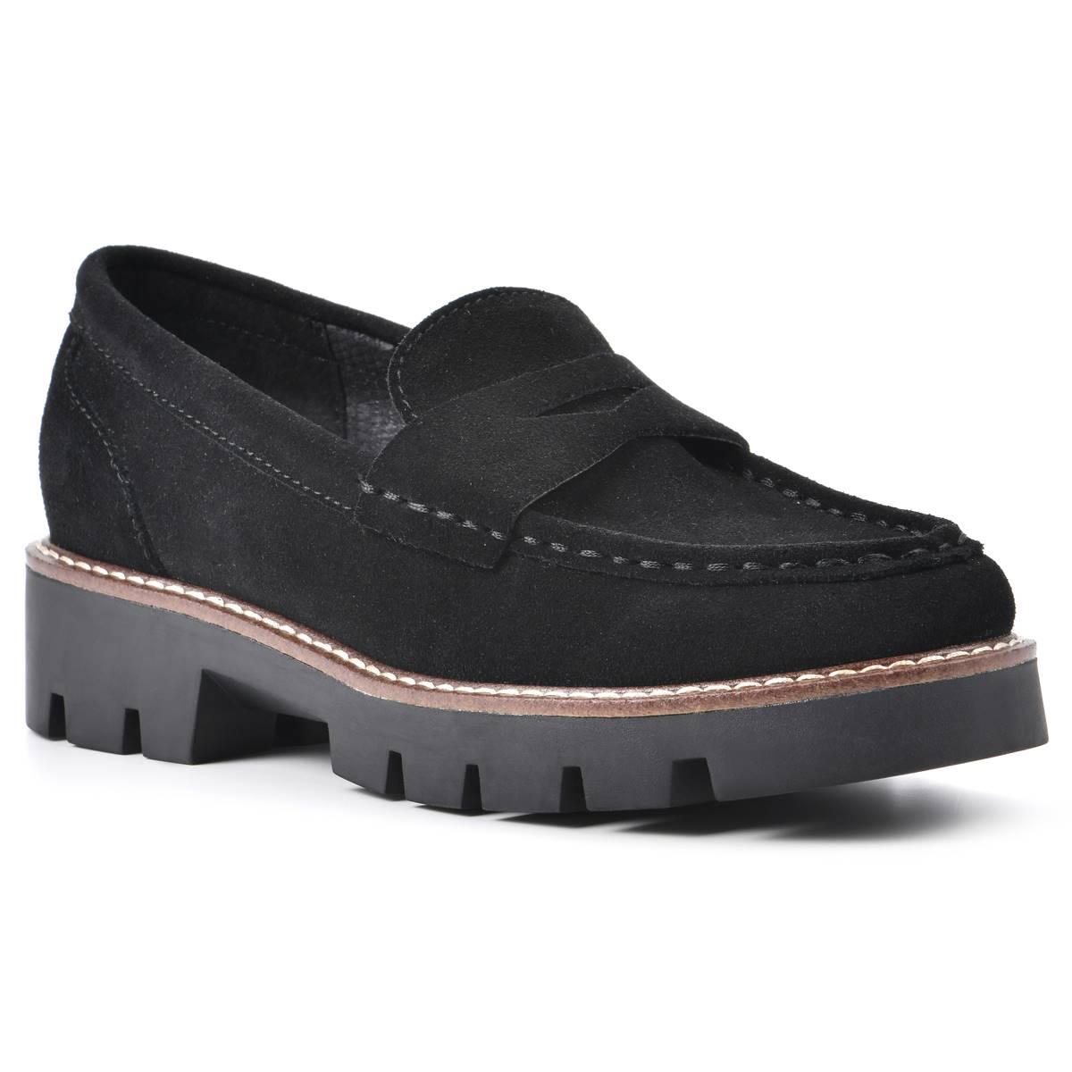 Womens White Mountain Gunner Loafers