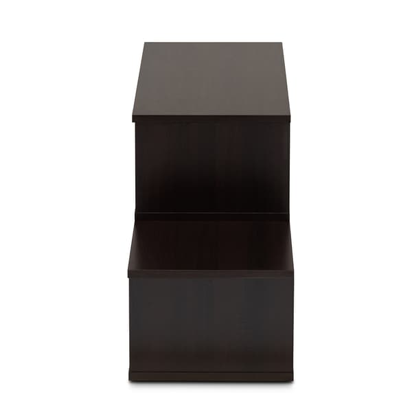 Baxton Studio Andor Adjustable 2 Piece Wood TV Stand