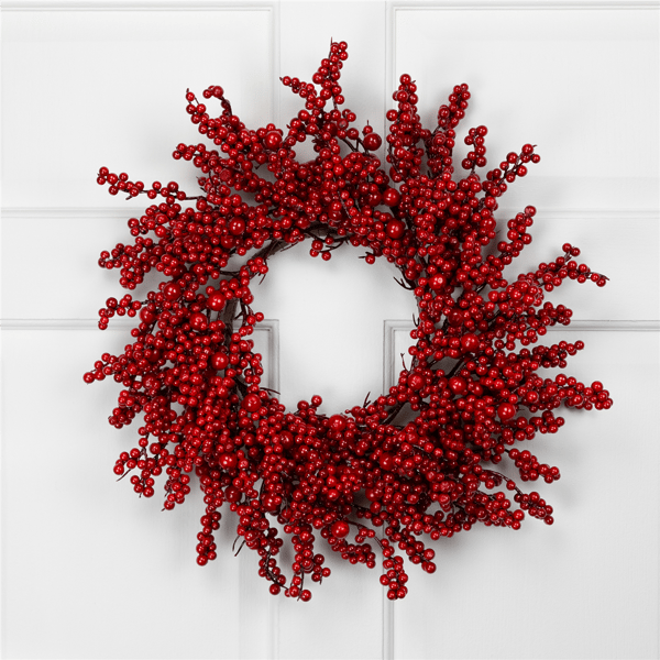 Northlight 18in. Berries Artificial Christmas Wreath