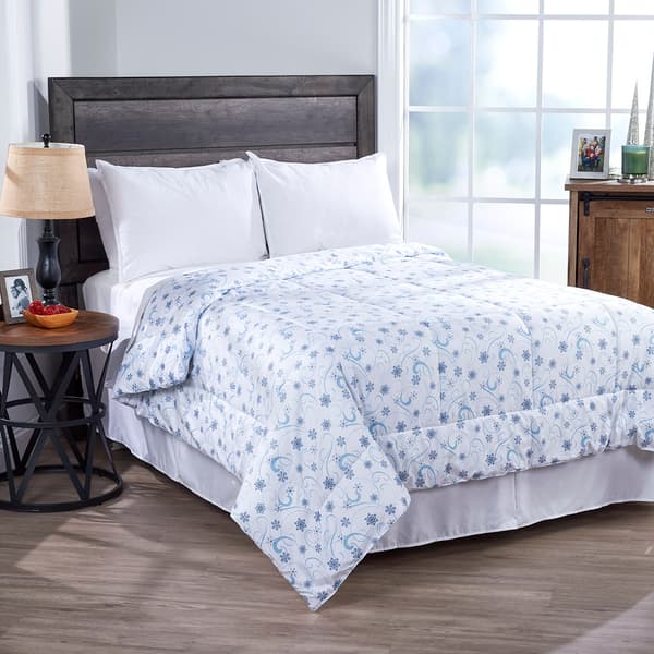 Royal Heritage Morning Frost Down Alternative Reversible Comforter