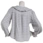 Womens Architect&#174; Long Sleeve Peter Pan Collar Casual Button Down - image 3