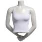 Juniors No Comment Solid Double Bungee Strap Rib Tank Top - image 1