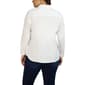 Plus Size Jones New York Long Sleeve Easy Care Button Down - image 2