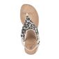 Womens White Mountain London 2 Leopard Thong Sandals - image 4