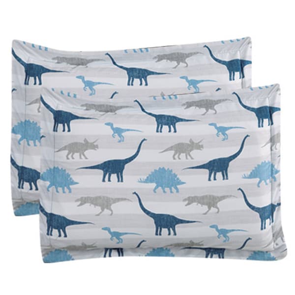 Alex &amp; Bella Dino Print Microfiber Comforter Set