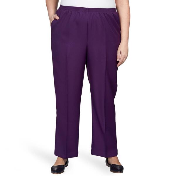Plus Size Alfred Dunner Classics Proportioned Casual Pants-Short - image 