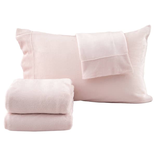 FreshFolds Velvet Luxe Velvet Plush Sheet Set - image 