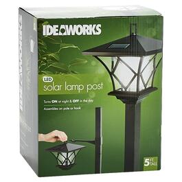 Ideaworks Solar Panel LED Lamp Pole