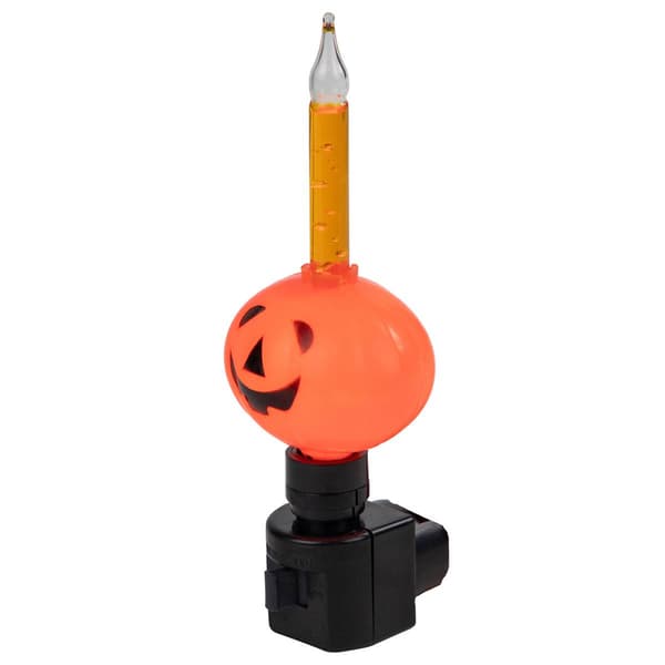 Northlight Seasonal 6.5in. Jack-O-Lantern Bubble Night Light