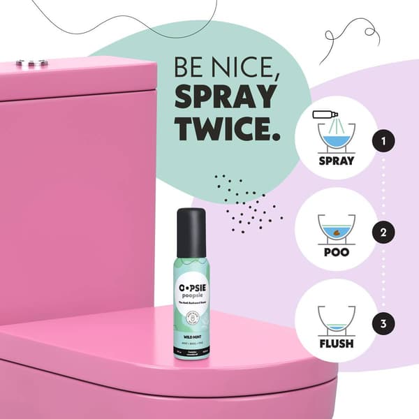 Oopsie Poopsie Wild Mint Odor Spray