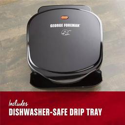 George Foreman 2-Serving Grill/Panini Maker