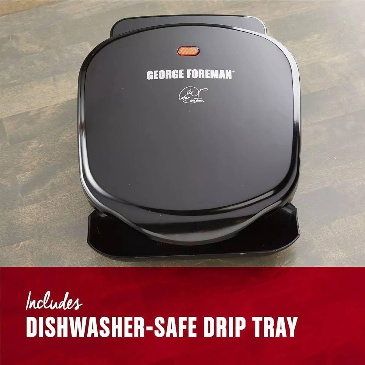 George Foreman 2-Serving Grill/Panini Maker