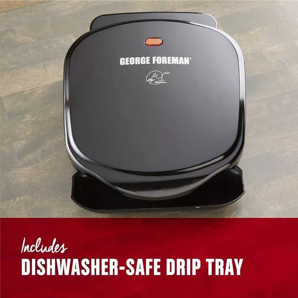 George Foreman 2-Serving Grill/Panini Maker