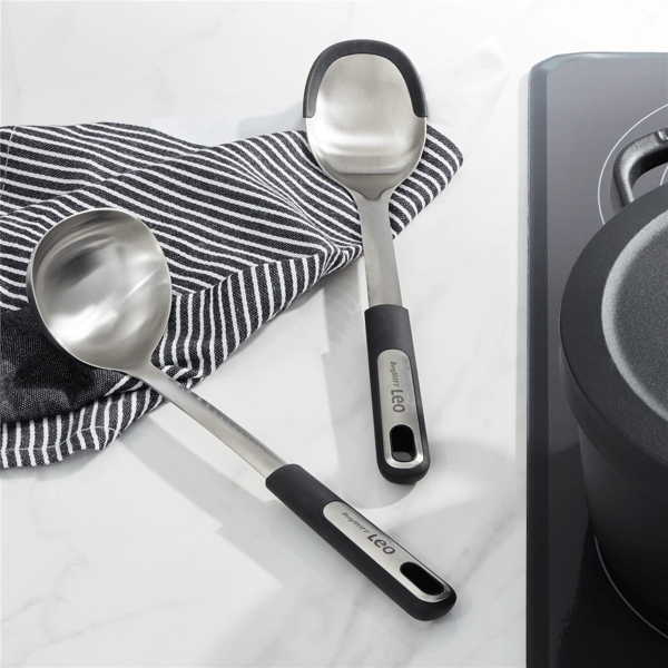 BergHOFF Graphite 2pc. Soup Ladle & Serving Spoon Set
